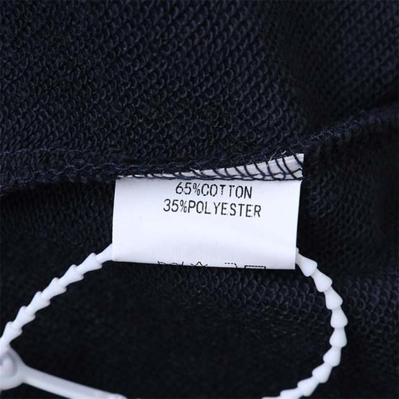 Sp5der Navy Blue & Brown Logo Pullover Hoodie Sweatshirt - Picture 2 of 13